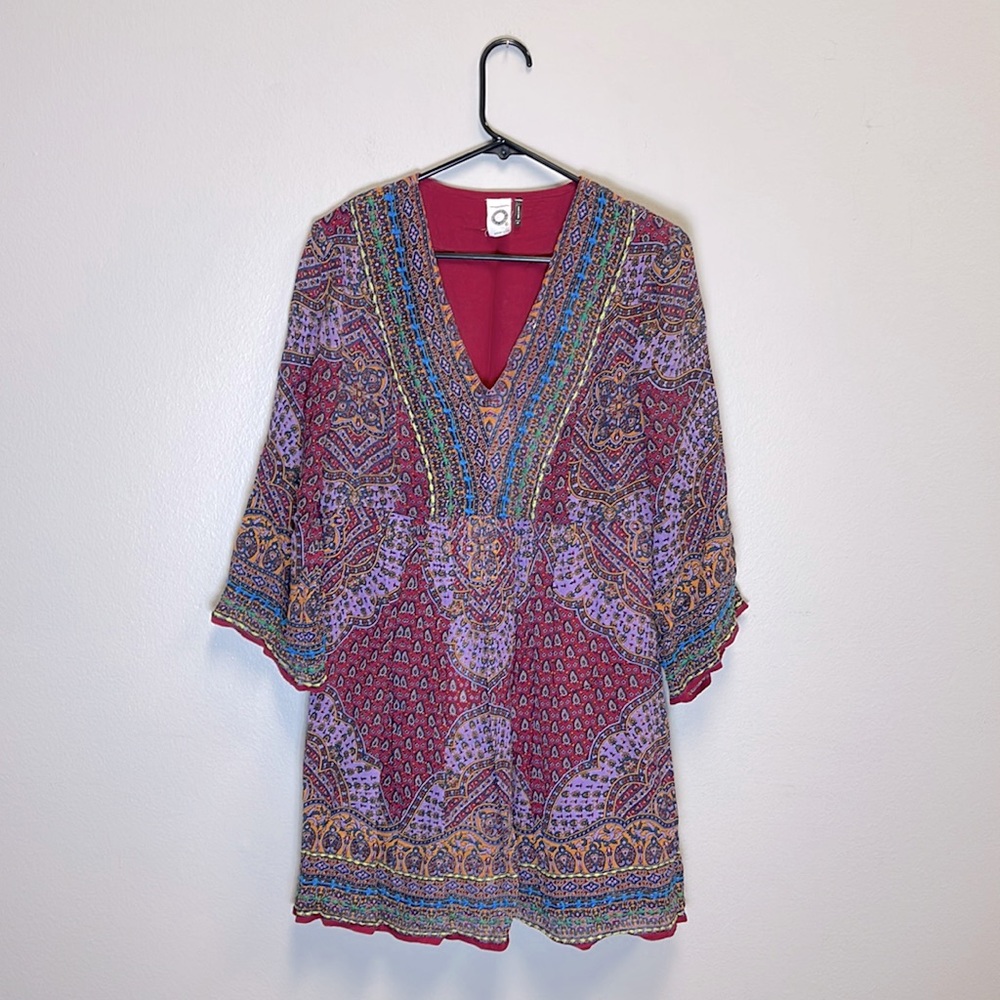 Anthropologie Women's Multi-Colored Mini Dress